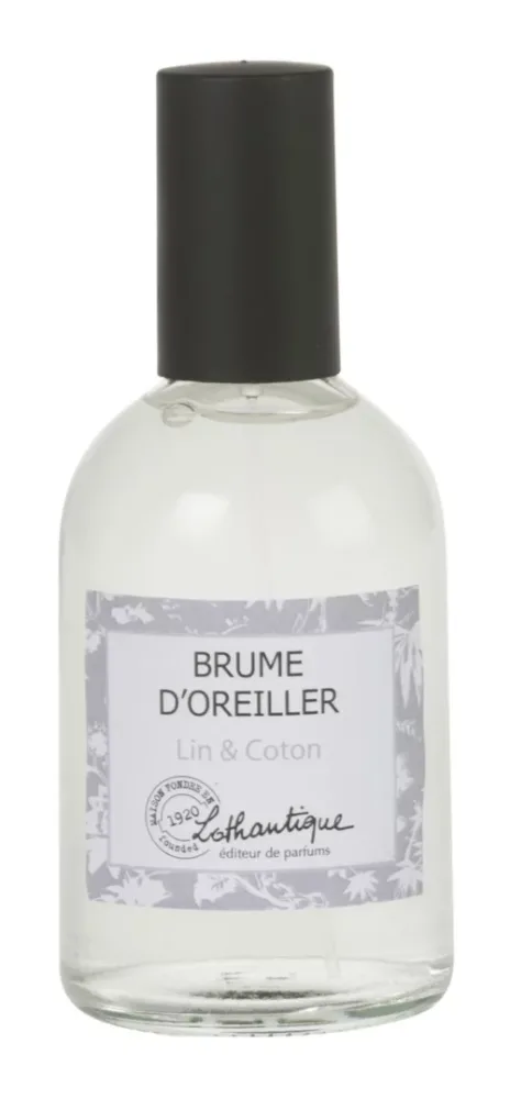 Brume d'oreiller senteur coton & lin de 100 ml