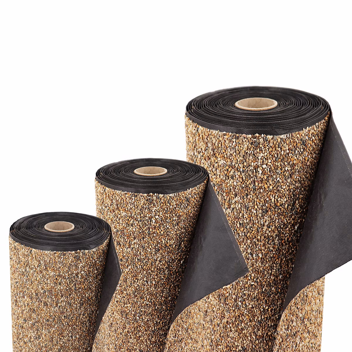 Bâche gravillonnée 8 m x 0 – 4 m de large pour les bordures de bassin, sable Aquagart