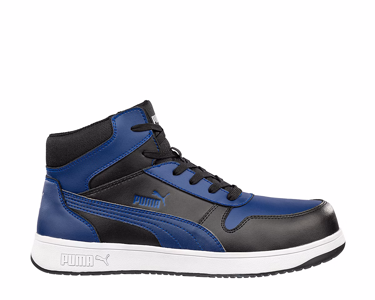 Chaussure Haute PUMA FRONTCOURT MID S3PL ESD FO HRO SR T.46 Bleu/Noir PUM00181 – Réf. LUGRNOZQC4993861199