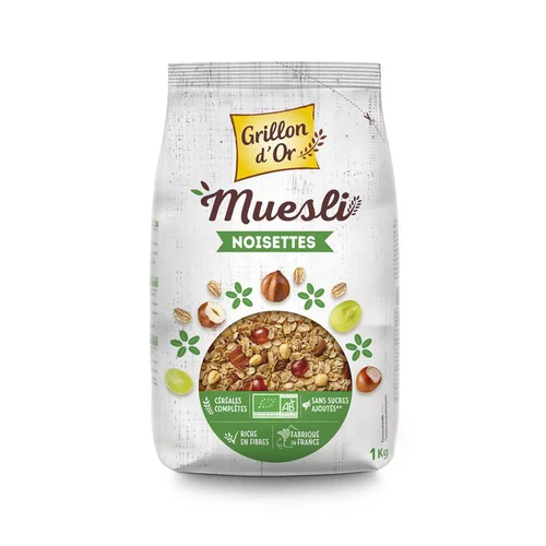 Muesli familial noisette GRILLON D'OR
