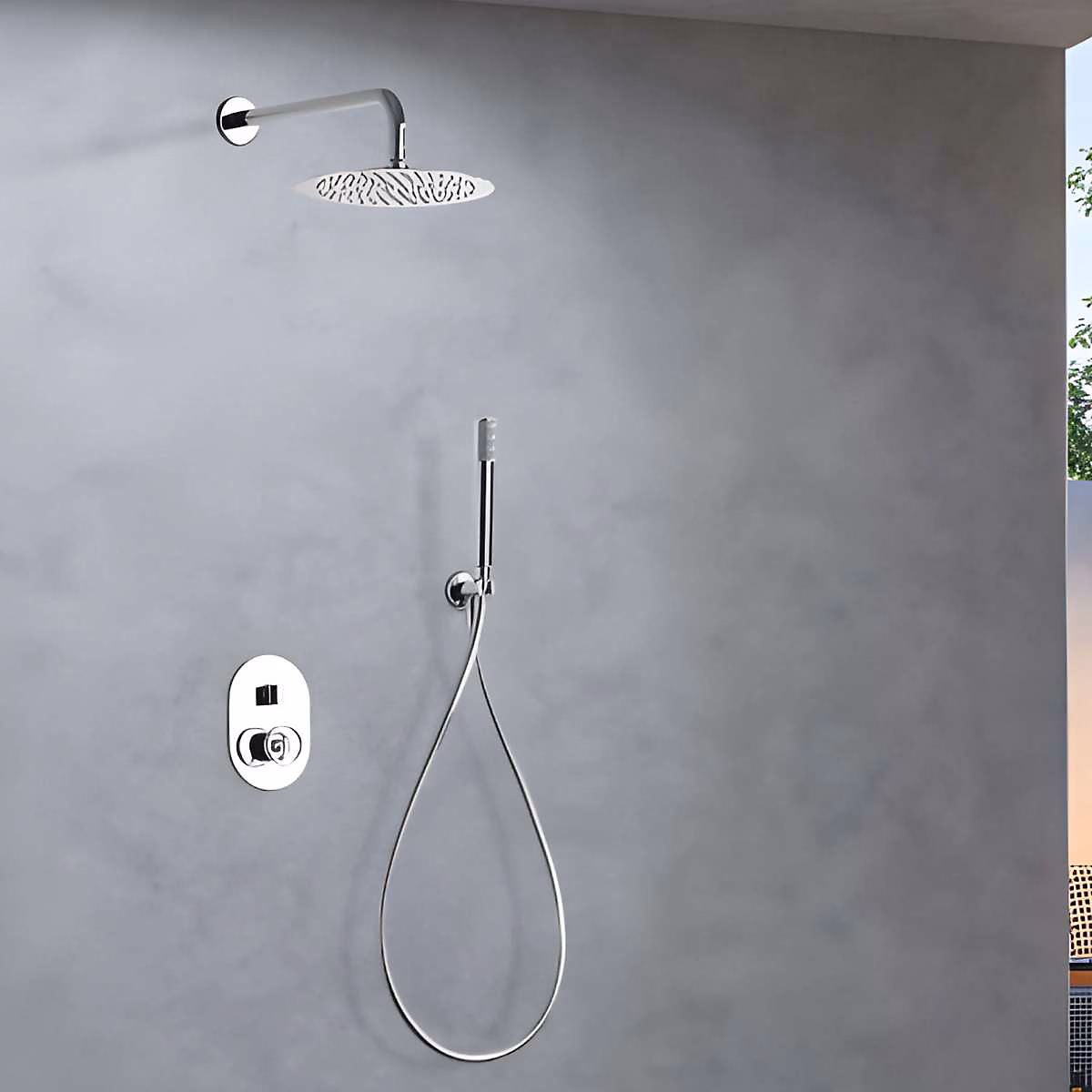 Colonne de Douche Encastrée Anti-Calcaire Chrome IMEX OLIMPO GPC033 – Réf. DVBFPYWRV4867168066