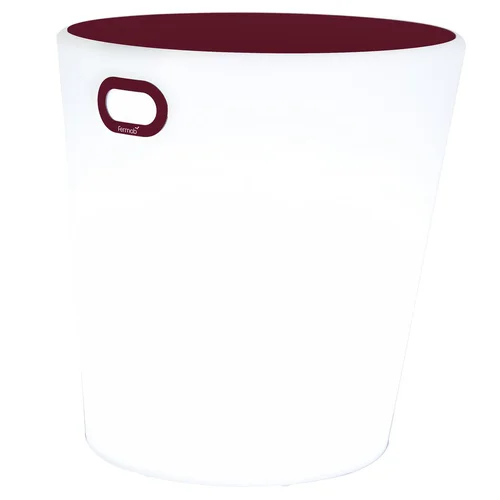 Tabouret lumineux Inoui coloris noir en polyéthylène Fermob - 44 cm