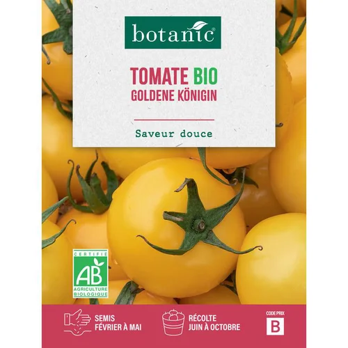 Graines de Tomates reine d’or bio botanic® - graines à semer