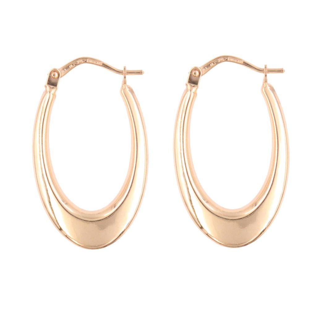 L'ATELIER D'AZUR Boucles d'Oreilles Créoles Or Jaune - Femme