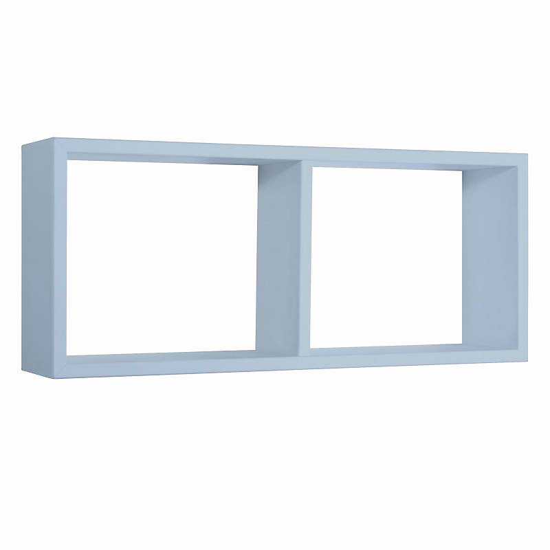 Étagère murale | bibliothèque flottante – bleu Baltique – 70x30x15 – 5 cm – Morgana
