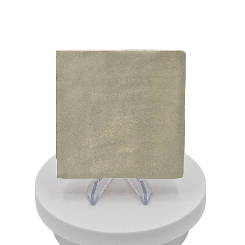 Carrelage mur effet zellige bejmat satiné vert claire 10 × 10 cm MALLORCA GREEN