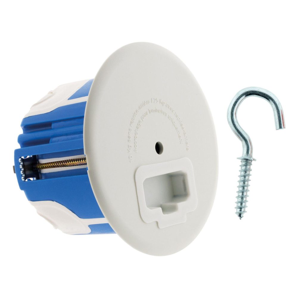 ZENITECH Boîte cloison No Air Ø67 mm P.50 mm – Ambiance extérieure
