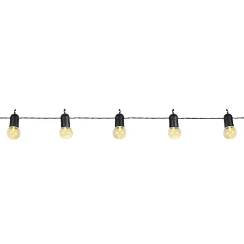 Guirlande guinguette solaire Blachère blanc chaud 25 LED - 7,20 m