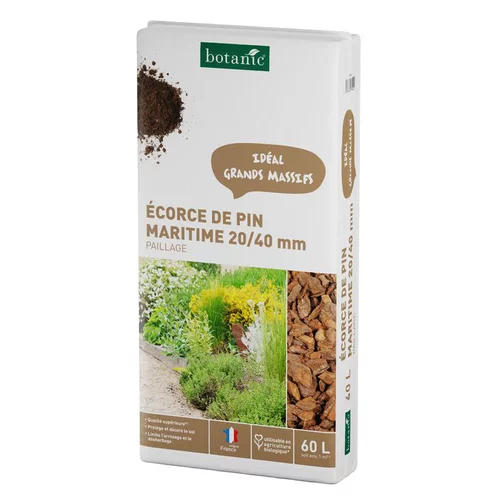 Écorce de pin maritime 20/40 mm botanic® - 60 L