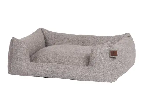 Panier pour chien coloris gris Fantail Eco Snooze Harbor Grey - 80 x 60 cm