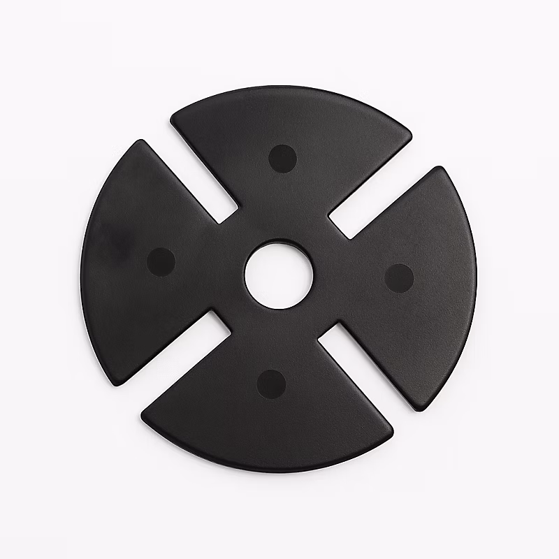 Accessoire de pose pour terrasse – Cale amortisseur anti bruit 97 mm pour plot à l'unité McCover Noir