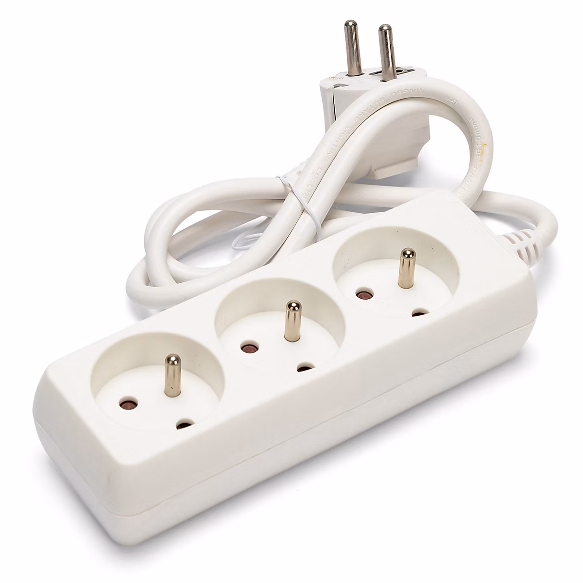 Bloc multiprise 3x16A – 1m H05VV | F3G1.0MM2 | CE & NF