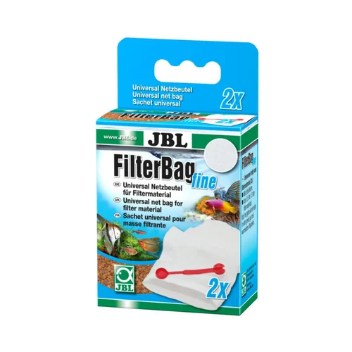 Sachets universels pour masse filtrante aquarium coloris blanc JBL Filet Filterbag - x 2