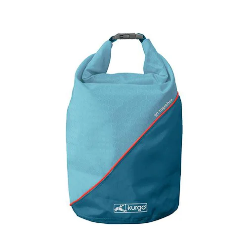 Sac de transport pour croquettes coloris bleu Kurgo