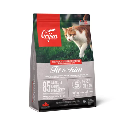 Croquette pour chat adulte au poulet Fit & Trim Orijen® - 1,8 kg