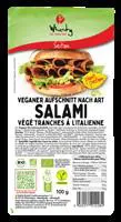 Salami végétarien bio tranches à l’italienne Wheaty - 100 g