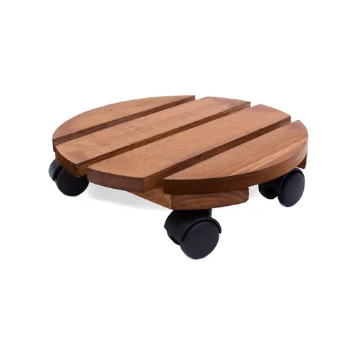 Roule-plante rond en bois naturel Louis Moulin Basics - Ø 30 cm
