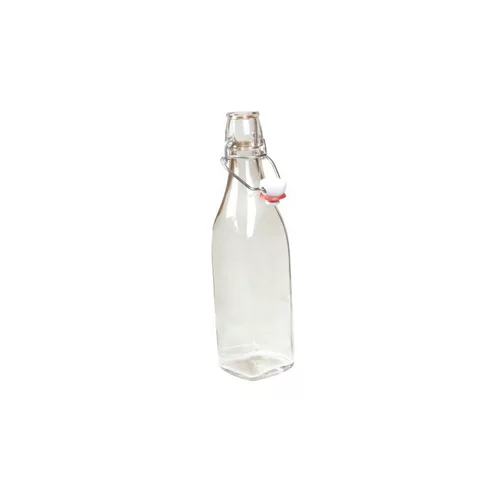 Bouteille vide à fond carré en verre Ah Table - 50 cl