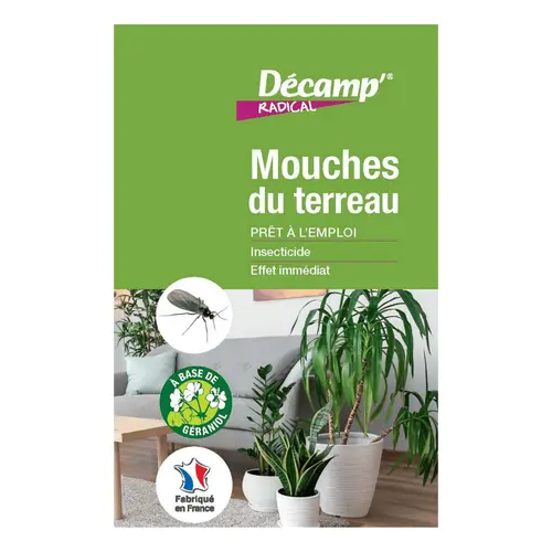 Biocide anti mouches du terreau prêt à l’emploi Décamp - 500 ml