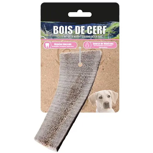 Demi bois de cerf taille L 75 - 112 g