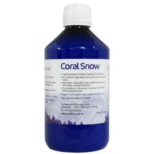Complément alimentaire pour coraux avec vitamines Korallen-Zucht Coral Snow Plus - 500ml