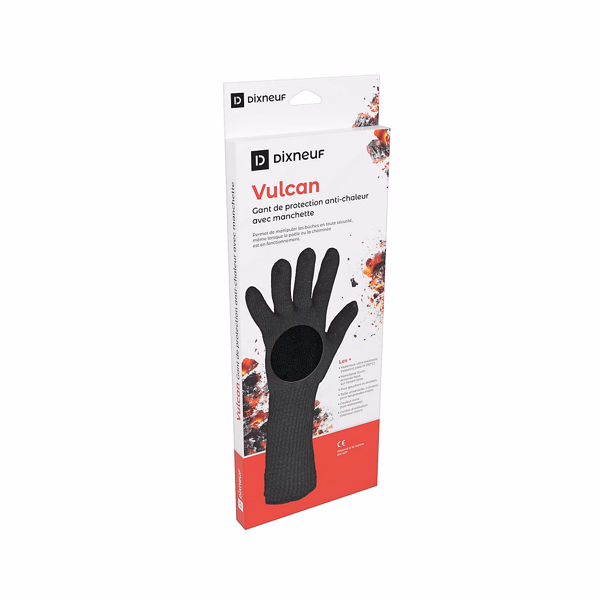 Gant anti – chaleur avec manchette Vulcan