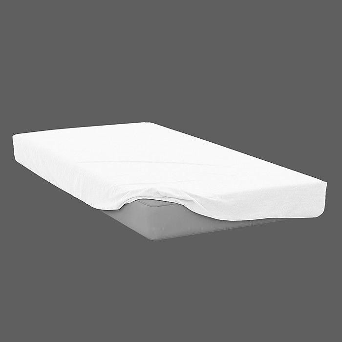 Drap housse en coton 57 fils 60 × 120 cm BEBE blanc – par Soleil d'Ocre