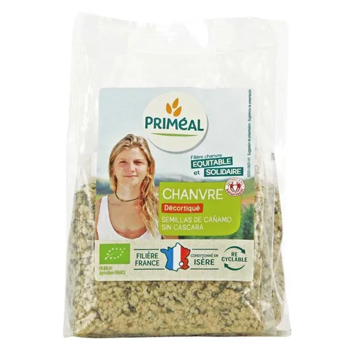 Chanvre décortiqué bio en sachet de 200 g