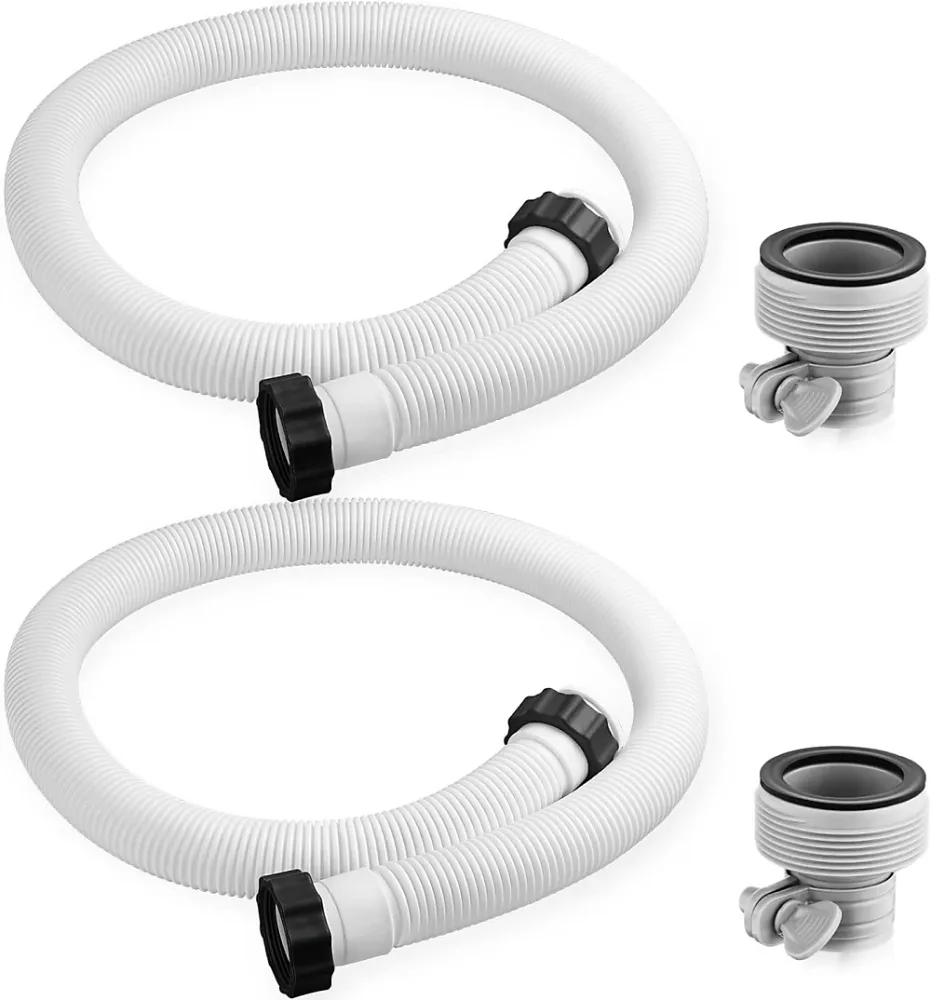 Robot et nettoyage de piscine – 2 pièces Pour Intex piscine tuyau adaptateur tuyau de remplacement piscine tuyau filtre pompe raccords de tuyau