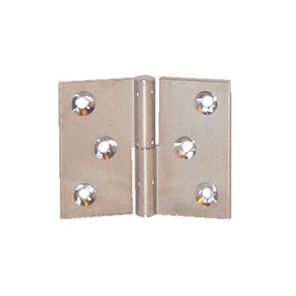 NOTRE SELECTION Paumelle laiton chromé 40x50mm droite nœud de 6mm axe acier PO4150S03 – Solutions extérieures
