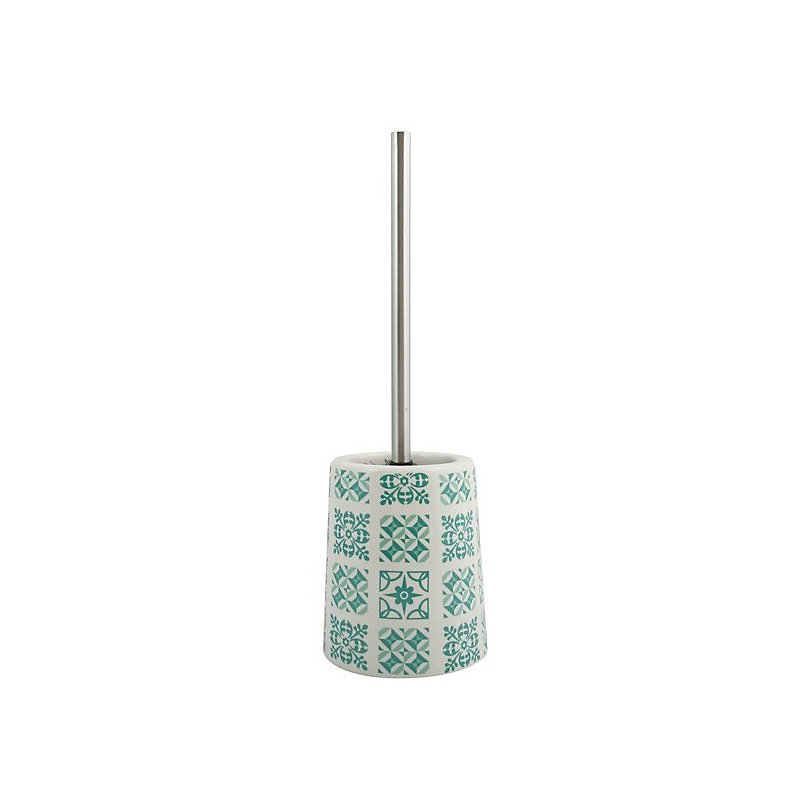 Brosse Wc avec support Céramique SINTRA Turquoise MSV – Réf. CZFFXYMVV3869490091