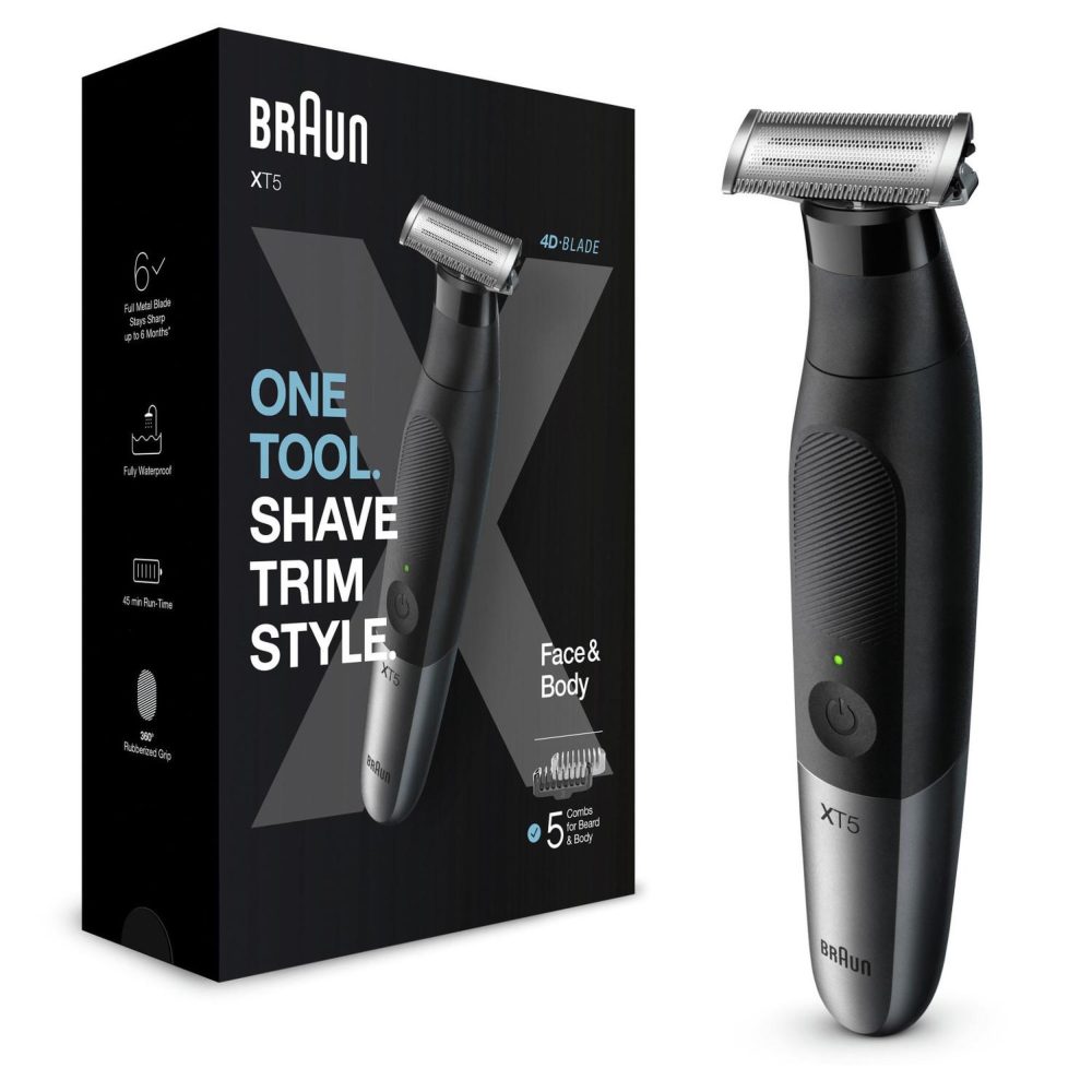 BRAUN Braun xt5100 rasoir à grille tondeuse noir – 192,04 g 125,5 mm