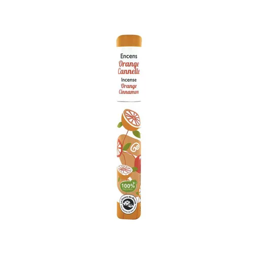 Encens végétal senteur Orange cannelle - 30 bâtons