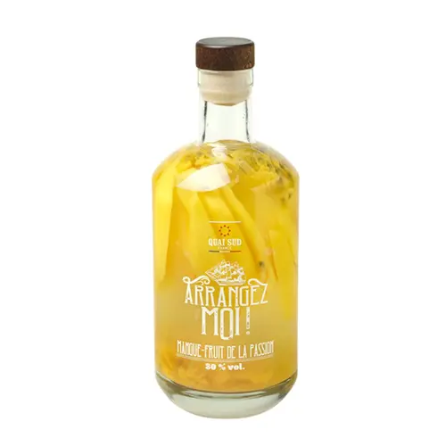 Préparation pour rhum arrangé à la mangue et aux fruits de la passion Quai Sud Arrangez-moi - 50 cl