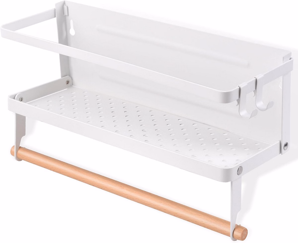Étagère à Épices Magnétique sans Percage blanc – Réf. SFCOMMUAC2917740604