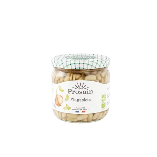 Flageolets bio en bocal de 345 g