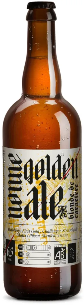 Bière Nonne Golden ale bio Nonne - 75 cl
