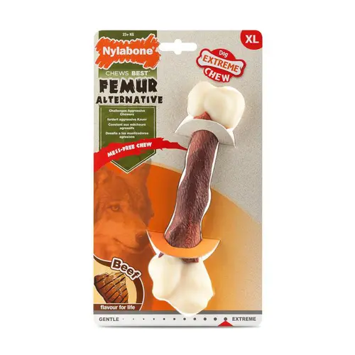 Os à mâcher Nylabone Fémur bœuf Extrem taille XL