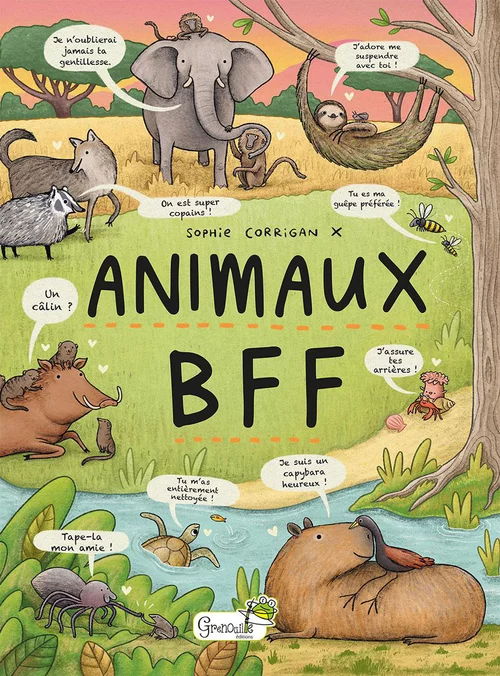 Livre "Animaux bff" Artemis