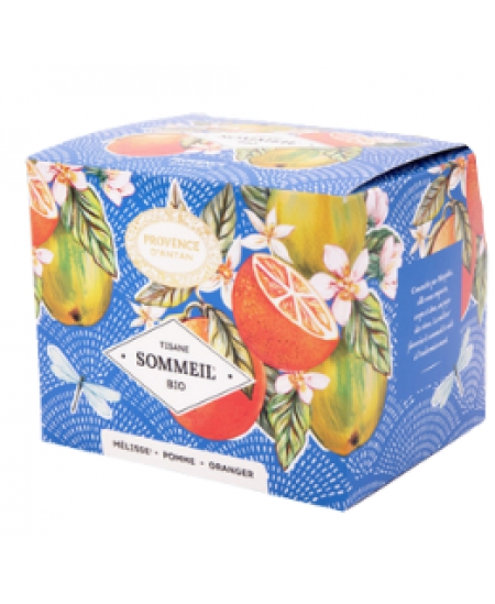 Provence d'Antan - Tisane be cube Sommeil bio 20 sachets 36g recharge carton