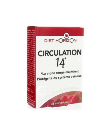 Diet Horizon - Circulation 14 - 45 comprimés