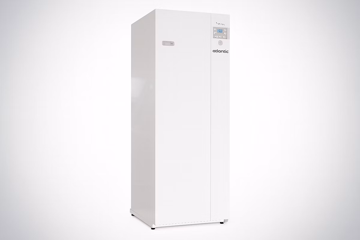 Chaudière sol gaz condensation Perfinox 2 Duo 28 kW avec ballon ECS 105 L – 021817