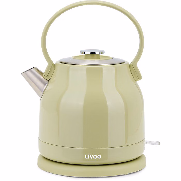 Bouilloire électrique 1.5l 2200w vert/gris Livoo DOD202M – Réf. DFFWWKGJX3987161247
