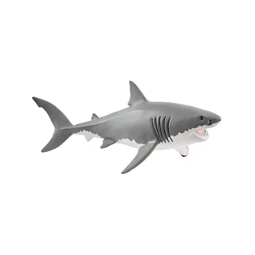Figurine Requin blanc Série Animaux sauvages 17,7x8x7,8 cm