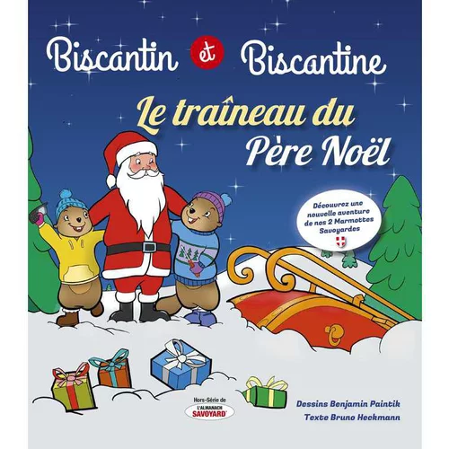 Le livre " Biscantin et Biscantine L'accident du père Noël