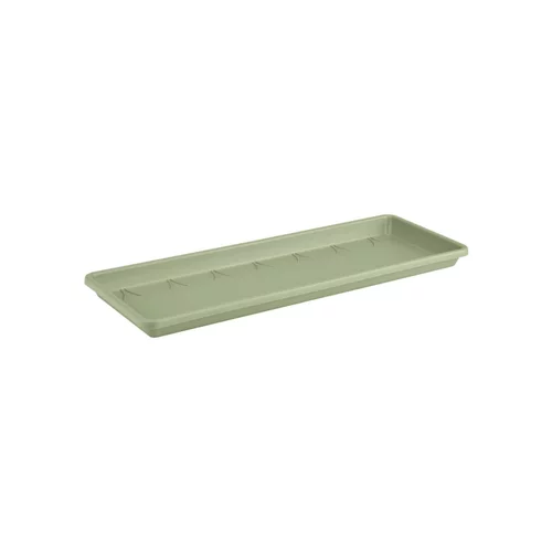Soucoupe de balconnière en plastique vert pistache Elho Barcelona - 70 cm