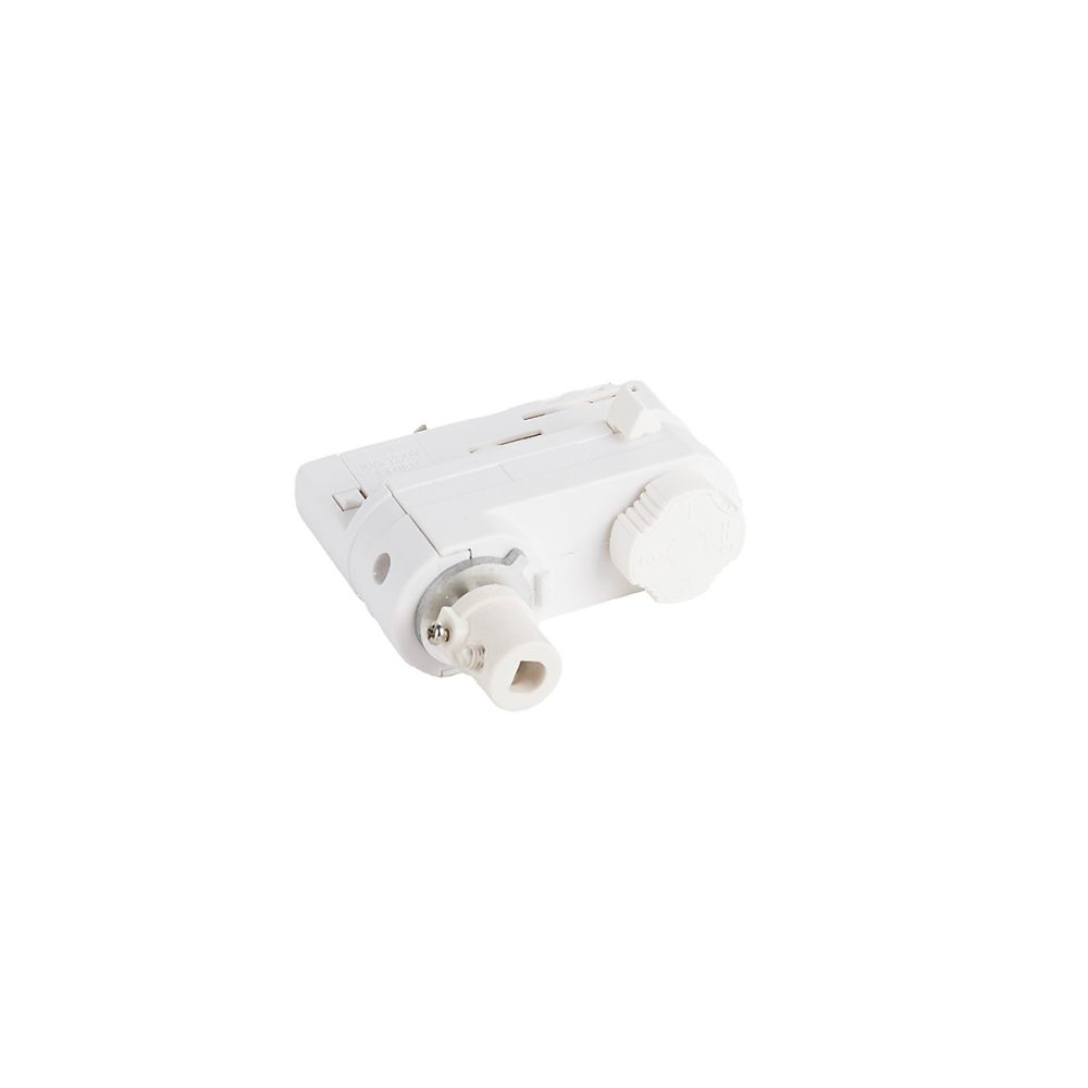 Spot – Adaptateur pour suspension pour rail triphasé blanc