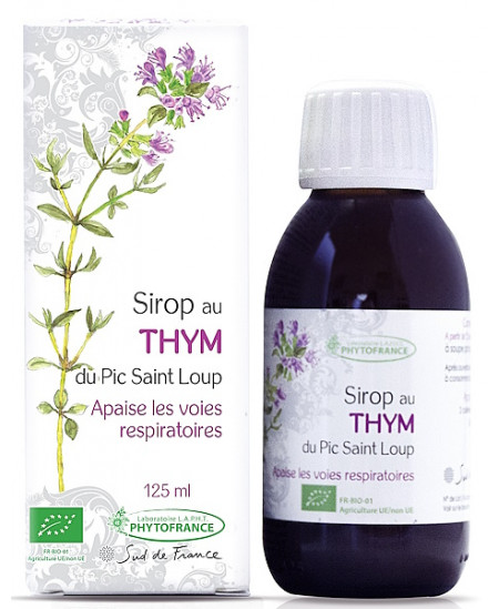 Phytofrance - Sirop de Thym Bio 125 ml