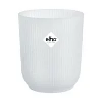 Cache-pot coloris transparent Vibes Fold Elho - Ø 12,5 cm