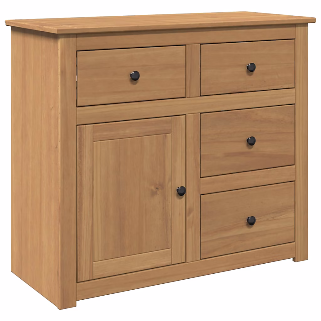Buffet avec tiroirs PANAMA 93 × 40 × 80 cm bois massif de pin vidaXL